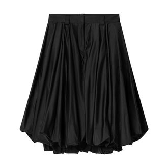 Balenciaga Balloon Shorts - female - Balenciaga - Midi Skirts - Black - XS - Skirts