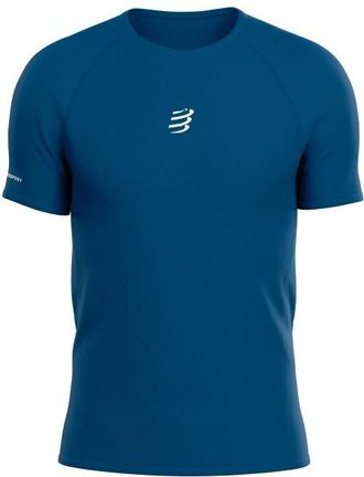 Compressport Trail Racing S/S T-Shirt Laufshirt f&uuml;r Herren | blau