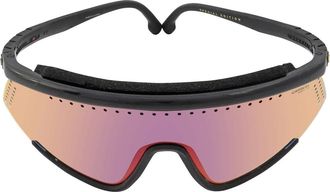 Carrera Blue Shaded Red Shield Unisex Sunglasses HYPERFIT 10/SE 0807/YB 99