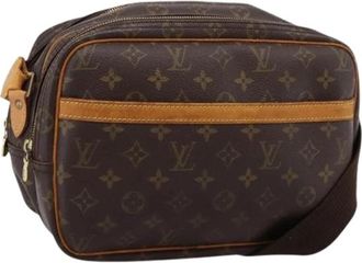 Louis Vuitton Pre-owned Monogram Canvas Shoulder Bag - Dames - Vintage Schoudertas - Bruin - ONE Size - Vintage