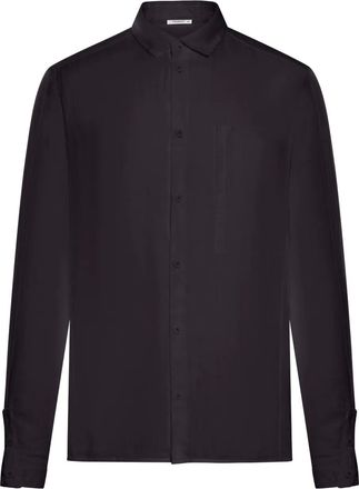 Transit Par-Such Camicia in lino - Nero