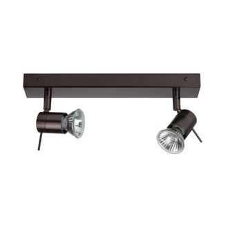 Netlighting Penna 2 Light Twin Spotlight Bronze