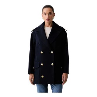 Elisabetta Franchi Donna, Cappotti, Blu, S, new