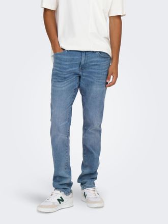 Only & Sons Slim-fit-Jeans ONSLOOM SLIM LBD 8263 AZG DNM NOOS