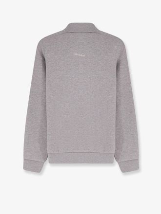 Dunst Logo-Patch Cotton Polo - Gray