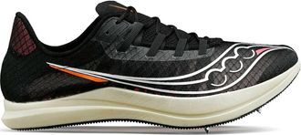 Saucony Mens Terminal Vt Spike Shoes In Black Vizi