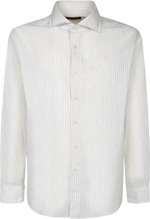 Dell'Oglio 721Ml 21224 001 Casual Shirt - Heren - Casual Overhemden - Beige - XL - Overhemden
