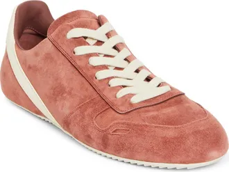 Rick Owens Minimal Low Top Sneaker in Rosewood/Milk/Milk at Nordstrom, Size 10Us