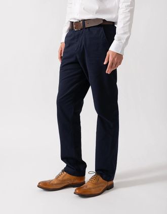 GANT Mens GANT Mens Regular Fit Classic Chinos - 433 Evening Blue - Navy - Size: W34 l34