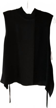 Vince Womens Flow Top In Black