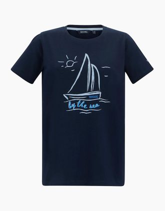Regatta Womens Regatta Womens/Ladies Filandra VX Sailboat T-Shirt - Navy - Size: 20