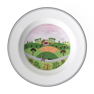 Villeroy & Boch Design Naif Rim Soup 6 Hunter & Dog in None at Nordstrom