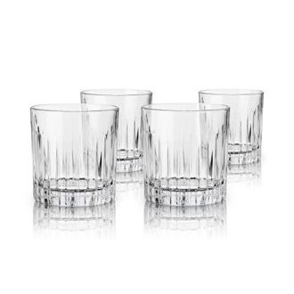 Viski Reserve Milo Crystal Rocks Glasses Set of 4 in Clear at Nordstrom