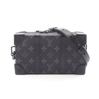 Louis Vuitton Black Monogram Eclipse Coated Canvas Leather Handbag Shoulder Bag (Pre-Owned)
