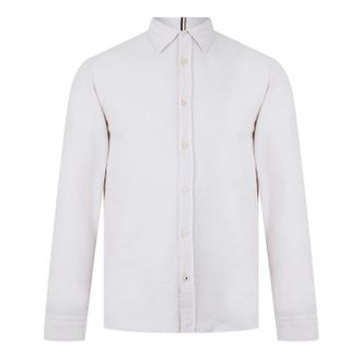 HUGO BOSS Heren C-Roan-Kent-C4 overhemd met lange mouwen (Wit)