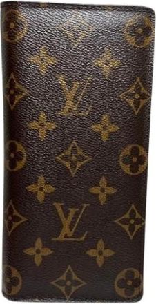 Louis Vuitton Pre-owned Coin purse/coin case - Heren - Vintage Accessoires - Bruin - ONE Size - Vintage