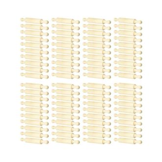 OEM Rodillo De Madera 80x, 15 Cm De Largo, Rodillo De Cocina, Rodillo Peque&ntilde;o De Madera Para Masa Para Ni&ntilde;os, Pasteles De Fondant
