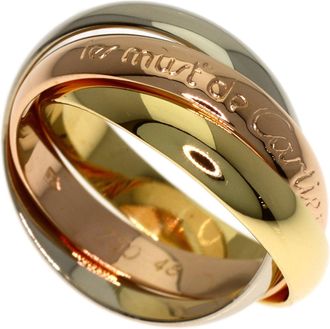 Cartier Yellow Gold (18K) Pink Gold (18K) White Gold (18K) Band Ring (Pre-Owned)