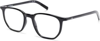 Montblanc Glasses, male, Black, Size: 50 MM Mb0349O 001 Optical Frame