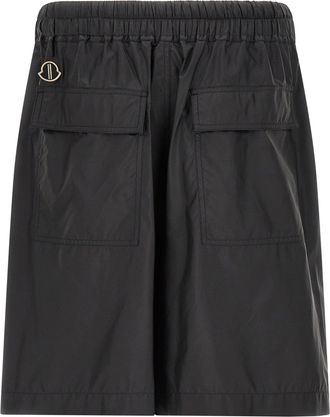 Rick Owens Technical Kilt Insert Shorts - Black
