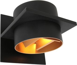 Steinhauer L&aacute;mparas De Pared Steinhauer Muro - Negro - 3366zw - Oro