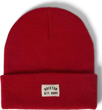 Brixton Woodburn Watch Cap Beanie in Adrenaline Rush at Nordstrom