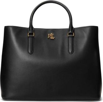 Ralph Lauren Mary Large Satchel Bag - Dames - Shoppers - Zwart - ONE Size - Tassen