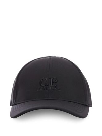 C.P. Company logo-embroidered baseball cap - Black