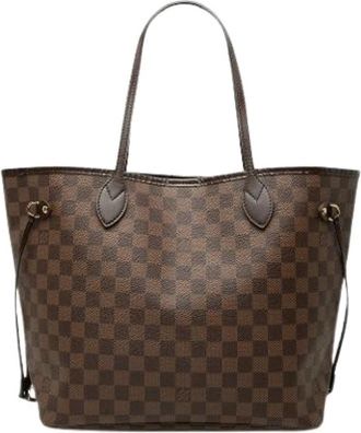 Louis Vuitton Pre-owned Neverfull MM - Dames - Vintage Shopper - Bruin - ONE Size - Leer - Vintage