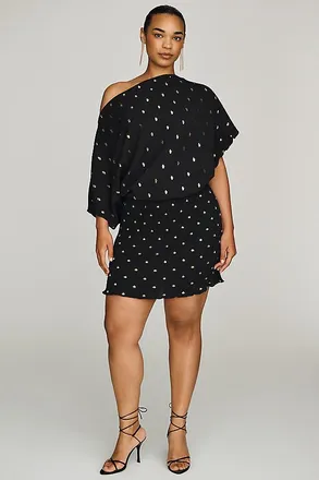Never Fully Dressed Tilly Off-Shoulder Mini Dress