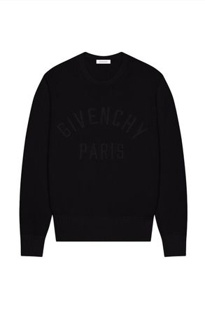 Givenchy BRANDED SWEATER Size: XL, colour: BLACK