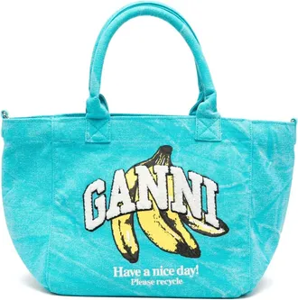Ganni Mujer, Bolsos, Azul, Talla: ONE Size