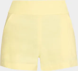 Alice & Olivia Donald High-Rise Shorts
