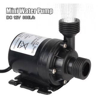 OEM Sistema De Refrigeraci&oacute;n Para Fuentes, 12 V Cc, Motor Sin Escobillas, Bomba De Agua Sumergible, Mini Jard&iacute;n Port&aacute;til, 800 L/h, Ultra Silencioso, 5 M