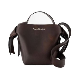 Acne Studios Mini Bags, female, Brown, Size: ONE SIZE Musubi Mini Aged R Crossbody