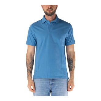 MC2 Saint Barth Tops, Heren, Blauw, S, Katoen, Brighton Polo Shirt
