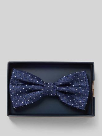 Willen Krawattenfabrik Fliege aus reiner Seide mit verstellbarer Kragenweite in Marine, Gr&ouml;&szlig;e 1