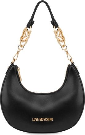 Love Moschino Borsa a spalla con logo - Nero
