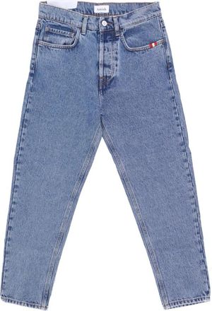 Amish Echte Stenen Slim Fit Denim Jeans - Heren - Regular Fit Jeans - Blauw - W35 - Denim - Jeans