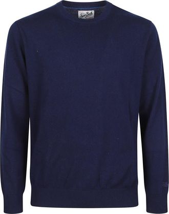 MC2 Saint Barth Regent Jersey - Heren - Ronde hals truien - Blauw - S - Truien & Vesten