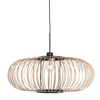 Steinhauer Steinhauer - L&aacute;mpara Colgante - Silva - Natural - Bamb&uacute; Metal