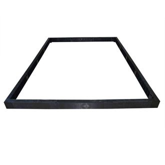 Palram Greenhouse Base Kit 6 x 8 Feet Rion - L258 x W258 x H12.5 cm in Black