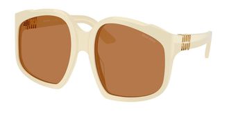 Miu Miu MUA07SF Asian Fit 21D90Q Womens Sunglasses White Size 59