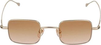 Gucci Goud Oranje Zonnebril Gg1813S Stijl - unisex - Accessoires - Geel - Maat: 41 MM