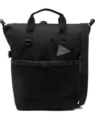 And Wander Borsa tote PE/CO 2-Way - Nero