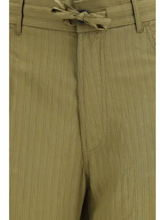 Darkpark Womens Trousers Iris Olive Modal