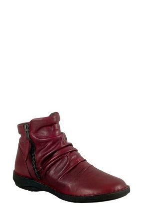 Miz Mooz Pleasant Bootie in Red Leather at Nordstrom, Size 10.5-11Us