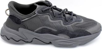 adidas Sneaker met Su&egrave;de Inzetstukken Rubberen Zool - Heren - Hardloopschoenen - Zwart - 44 EU - Su&egrave;de - Fitness
