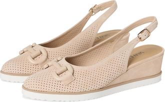 Vaneli Dabry High Womens Heels Nude Suede : 7.5 N (AA)