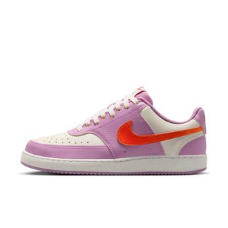 Nike Womens Court Vision Low Next Nature Shoes in Purple | DH3158-502